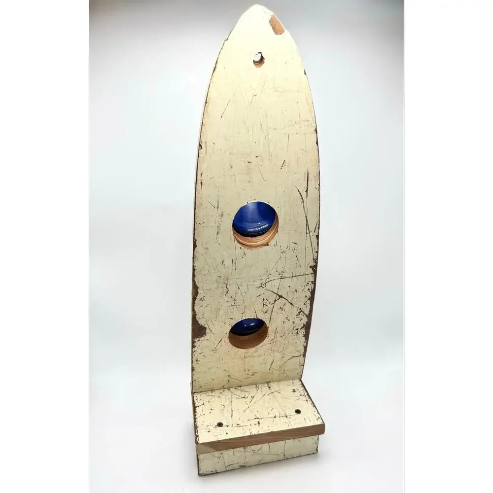 Vintage AMF Voit Gringo Water Ski Wine Bottle Rack Holder Upcycled Bar Decor